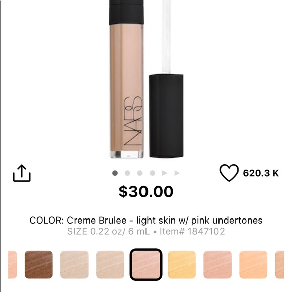 nars concealer creme brulee